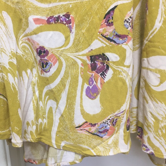 Free people Drift Away Open Shoulder Tunic Dress - Picture 9 of 12